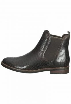 Marco Tozzi Boots à Talons Mocca Struct Femme