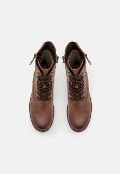 Marco Tozzi Bottines à Lacets Chestnut Femme -Marco Tozzi Soldes Magasin ff6b45a3637e4617a9f0a33afccdabfc