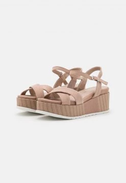 Marco Tozzi Sandales à Plateforme Nude Femme -Marco Tozzi Soldes Magasin ff7ff595a9f34c39940696a4a20b614e