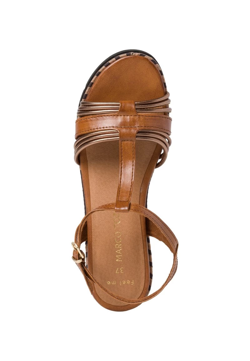 Marco Tozzi Sandales à Plateforme Cognac Ant Com Femme 2 Marco Tozzi Sandales à Plateforme Cognac Ant Com Femme – Image 2