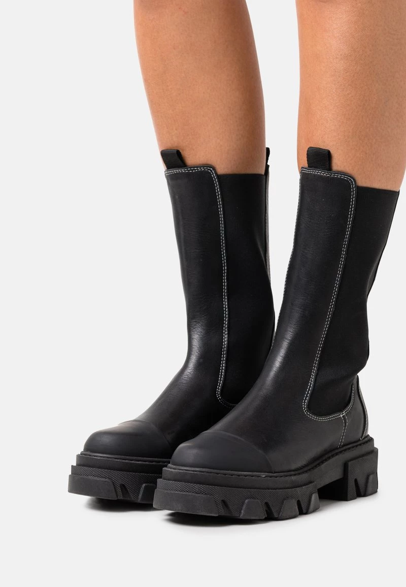 Marco Tozzi Bottes à Plateau Black Antic Femme 3 Marco Tozzi Bottes à Plateau Black Antic Femme – Image 3