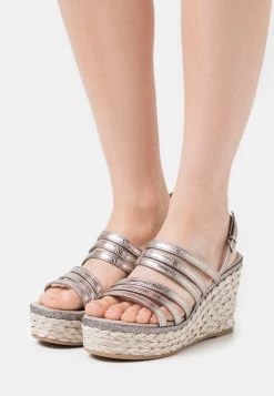 Marco Tozzi Sandales à Talons Hauts Pewter Femme