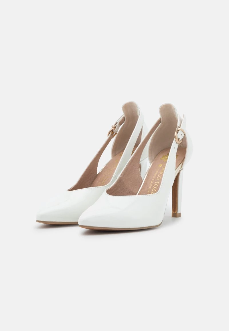Marco Tozzi BY GUIDO MARIA KRETSCHMER Escarpins White Femme 3 Marco Tozzi BY GUIDO MARIA KRETSCHMER Escarpins White Femme – Image 3