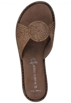 Marco Tozzi Mules Bronze Femme 6 Marco Tozzi Mules Bronze Femme -Marco Tozzi Soldes Magasin 15211494bc244bb09b3f86aa79593df9