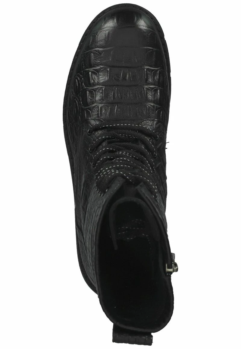 Marco Tozzi Bottines à Plateau Black Croco Femme 4 Marco Tozzi Bottines à Plateau Black Croco Femme – Image 4