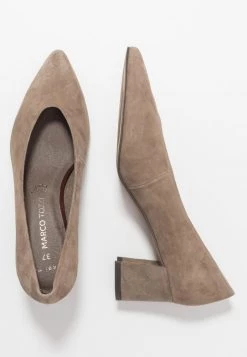 Marco Tozzi Escarpins Taupe Femme -Marco Tozzi Soldes Magasin 198711b08800414abc699cfd214dc6f3