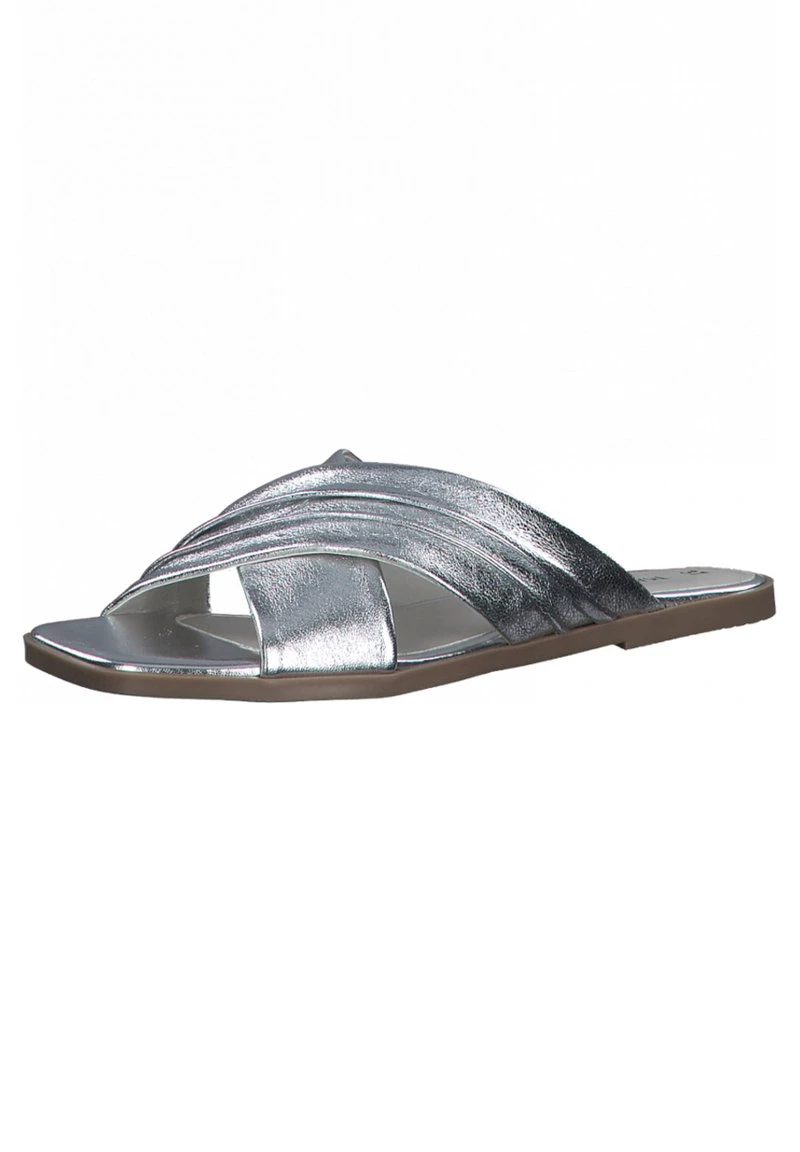 Marco Tozzi Mules Silver Femme 4 Marco Tozzi Mules Silver Femme – Image 4