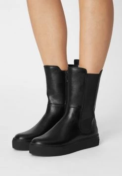 Marco Tozzi Bottes à Plateau Black Femme