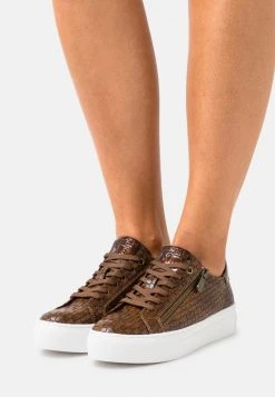 Marco Tozzi Femme Baskets Basses Cognac