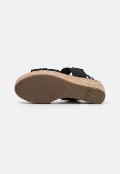 Marco Tozzi Sandales à Plateforme Black Femme -Marco Tozzi Soldes Magasin 3efae94539a84af88dd19395495d2e8a