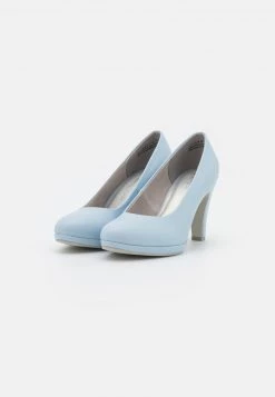 Marco Tozzi Femme Escarpins à Plateforme Light Blue -Marco Tozzi Soldes Magasin 3fc3fdc9f53e4336bc7c6298a15082fa