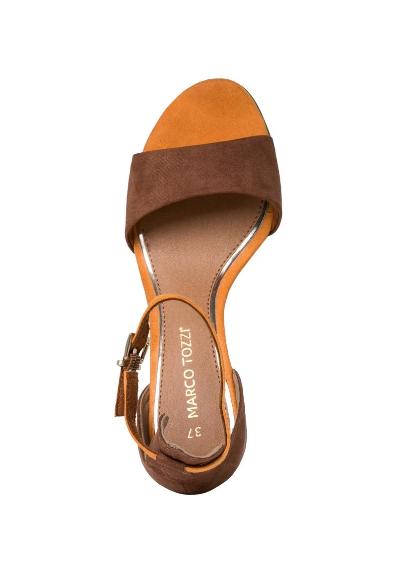 Marco Tozzi Femme Sandales Cognac Comb 3 Marco Tozzi Femme Sandales Cognac Comb – Image 3