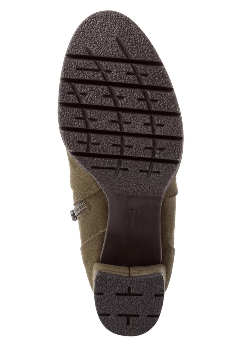 Marco Tozzi Femme Bottines à Talons Hauts Olive 4 Marco Tozzi Femme Bottines à Talons Hauts Olive – Image 4