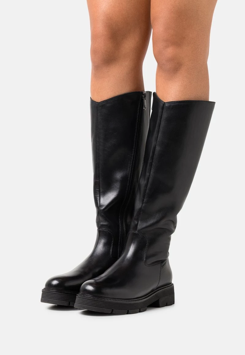 Marco Tozzi Bottes à Plateau Black Antic Femme 1 Marco Tozzi Bottes à Plateau Black Antic Femme