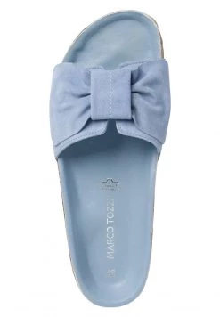 Marco Tozzi Femme Mules Lt.blue -Marco Tozzi Soldes Magasin 6898d66a087e49739d492599a8abfed2