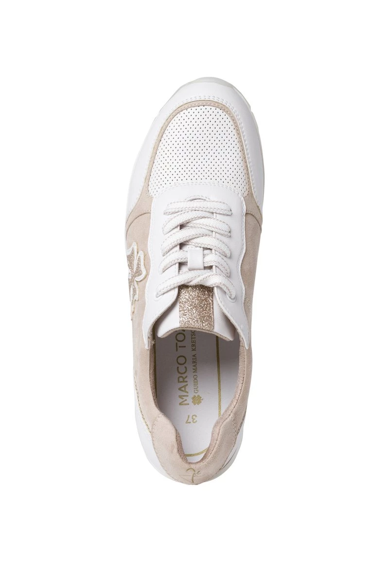 Marco Tozzi Femme BY GUIDO MARIA KRETSCHMER Baskets Basses White/dune C 3 Marco Tozzi Femme BY GUIDO MARIA KRETSCHMER Baskets Basses White/dune C – Image 3