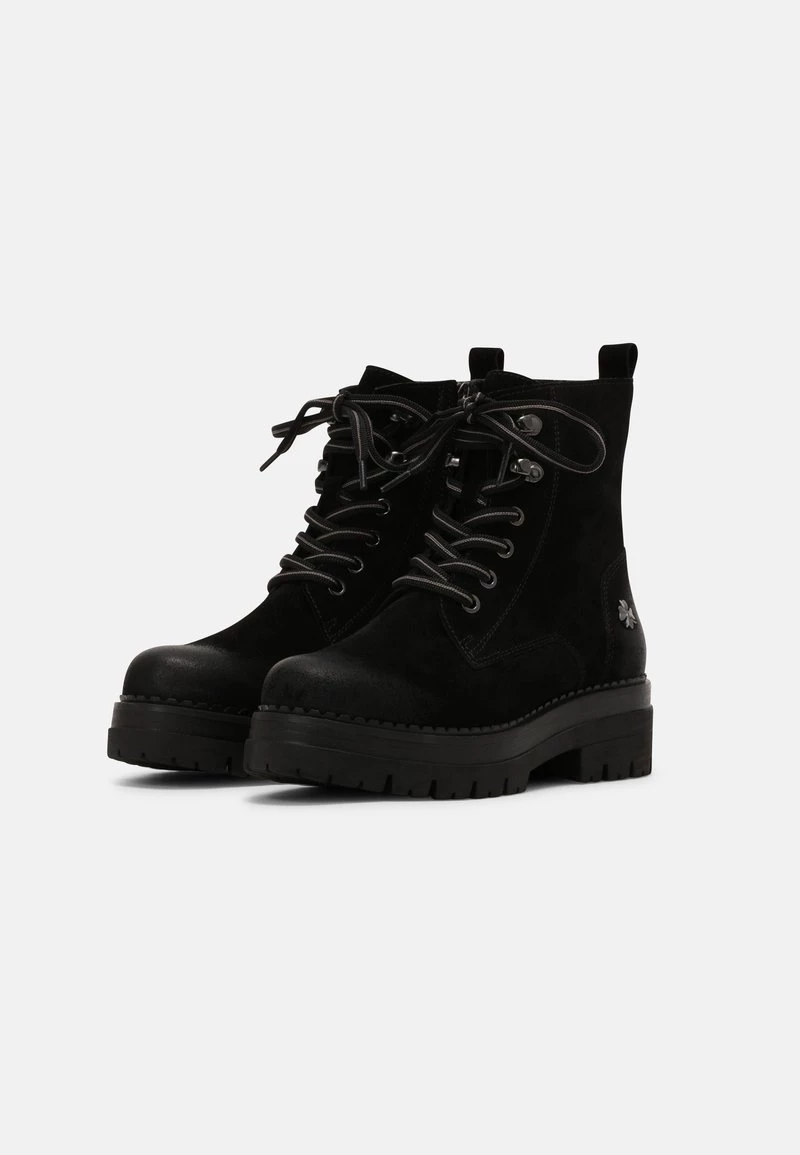 Marco Tozzi Femme BY GUIDO MARIA KRETSCHMER Bottines à Plateau Black 3 Marco Tozzi Femme BY GUIDO MARIA KRETSCHMER Bottines à Plateau Black – Image 3