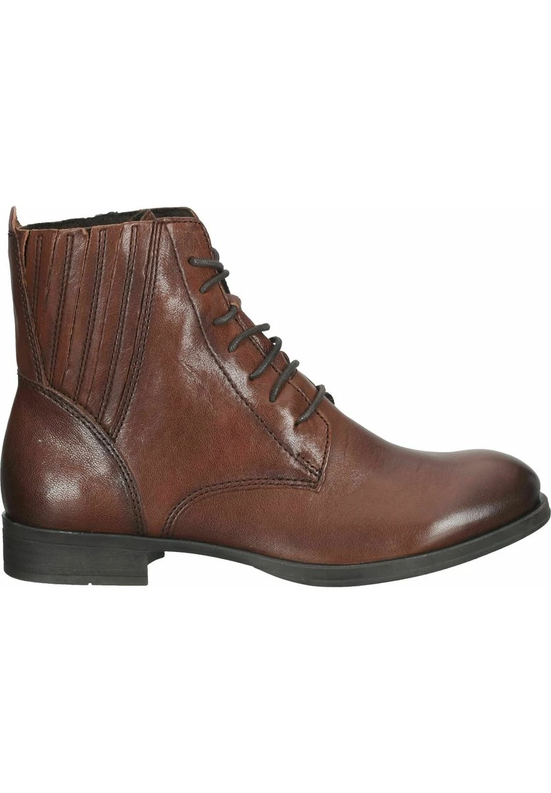 Marco Tozzi Femme Bottines à Lacets Cognac Antic 7 Marco Tozzi Femme Bottines à Lacets Cognac Antic – Image 7