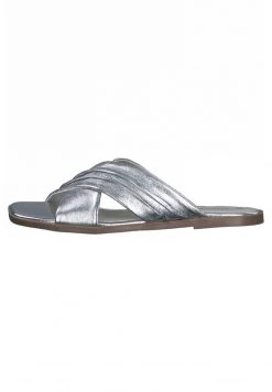 Marco Tozzi Mules Silver Femme