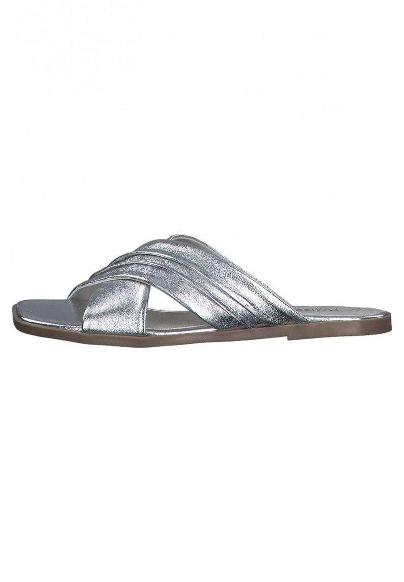 Marco Tozzi Mules Silver Femme 1 Marco Tozzi Mules Silver Femme