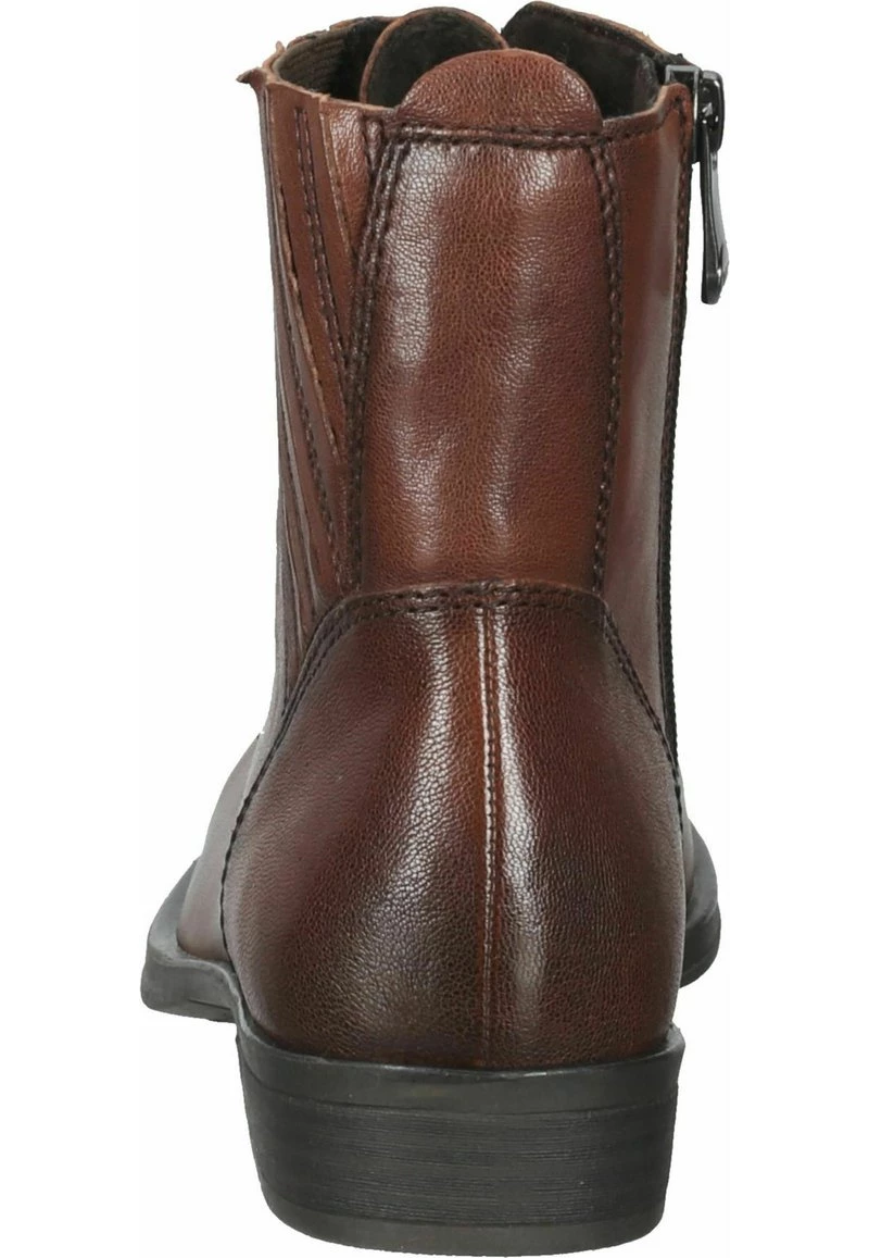 Marco Tozzi Femme Bottines à Lacets Cognac Antic 4 Marco Tozzi Femme Bottines à Lacets Cognac Antic – Image 4