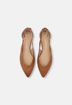 Marco Tozzi Ballerines Cognac Femme -Marco Tozzi Soldes Magasin 9354562e976748f8be834aa12b600ccf