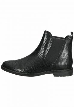 Marco Tozzi Femme Boots à Talons Black Str