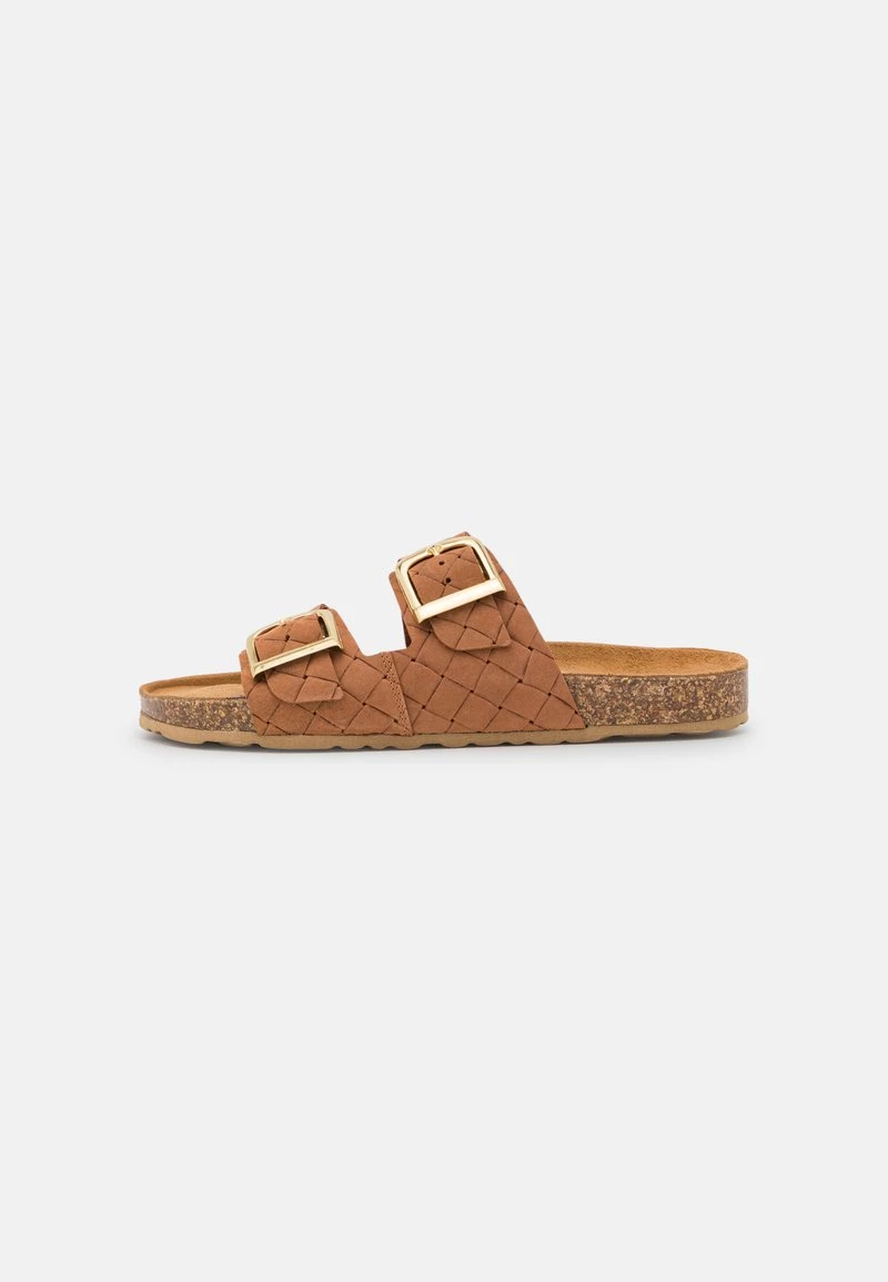 Marco Tozzi Femme Mules Tobacco 2 Marco Tozzi Femme Mules Tobacco – Image 2