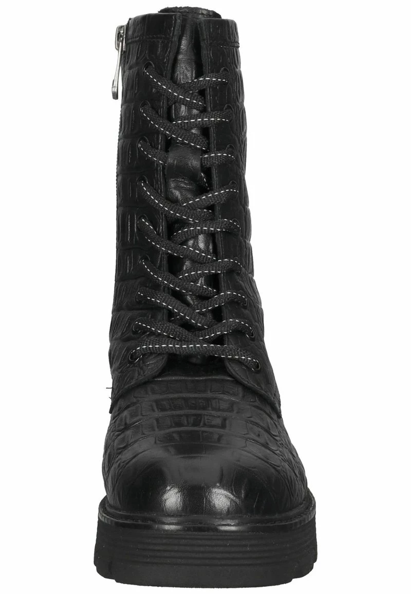 Marco Tozzi Bottines à Plateau Black Croco Femme 6 Marco Tozzi Bottines à Plateau Black Croco Femme – Image 6