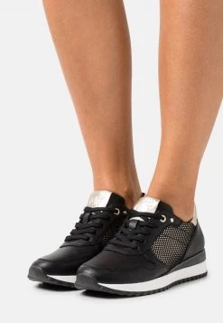 Marco Tozzi Baskets Basses Black/gold Femme