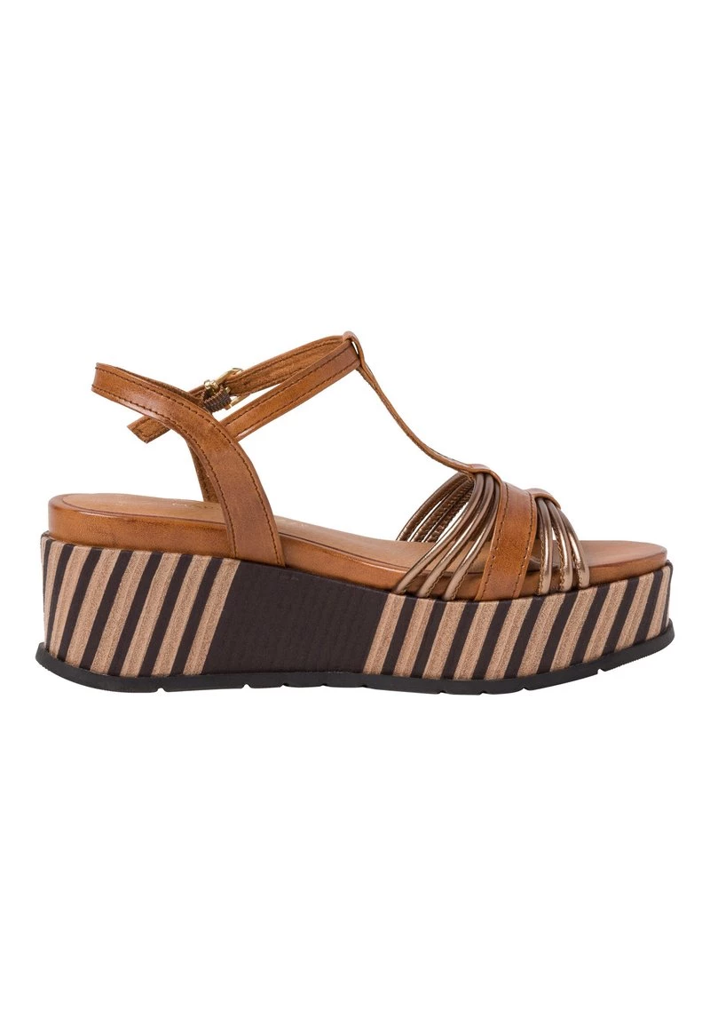 Marco Tozzi Sandales à Plateforme Cognac Ant Com Femme 5 Marco Tozzi Sandales à Plateforme Cognac Ant Com Femme – Image 5