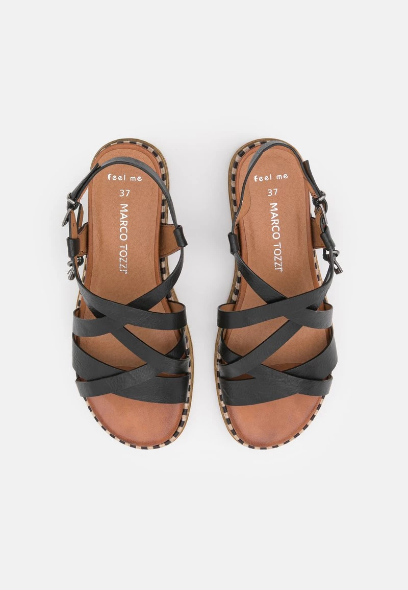 Marco Tozzi Sandales Black Antic Femme 6 Marco Tozzi Sandales Black Antic Femme – Image 6