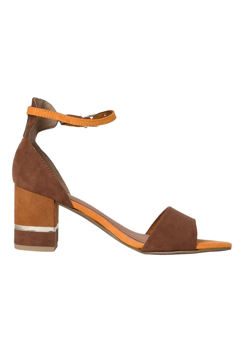 Marco Tozzi Femme Sandales Cognac Comb 5 Marco Tozzi Femme Sandales Cognac Comb – Image 5