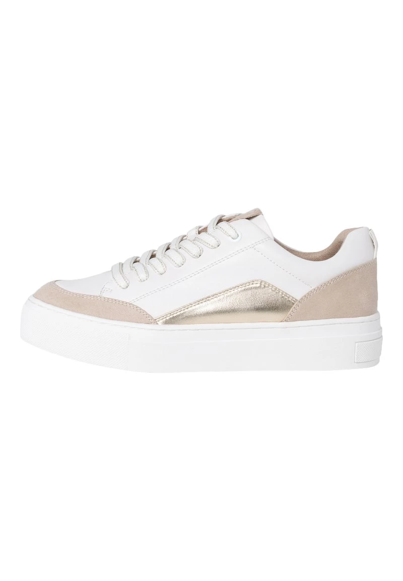Marco Tozzi Baskets Basses White Dune C. Femme 1 Marco Tozzi Baskets Basses White Dune C. Femme