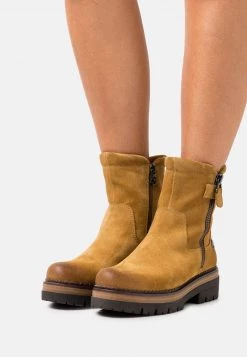 Marco Tozzi Femme BY GUIDO MARIA KRETSCHMER Bottines à Plateau Mustard