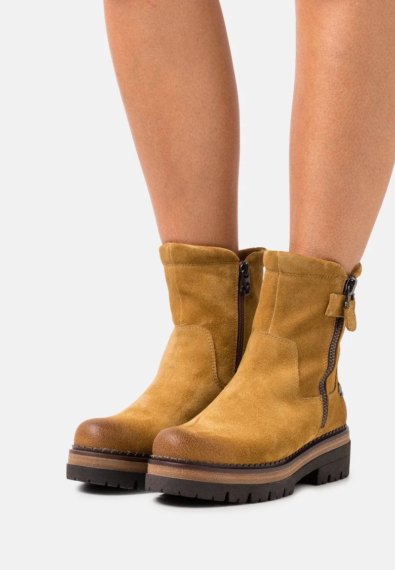 Marco Tozzi Femme BY GUIDO MARIA KRETSCHMER Bottines à Plateau Mustard 1 Marco Tozzi Femme BY GUIDO MARIA KRETSCHMER Bottines à Plateau Mustard