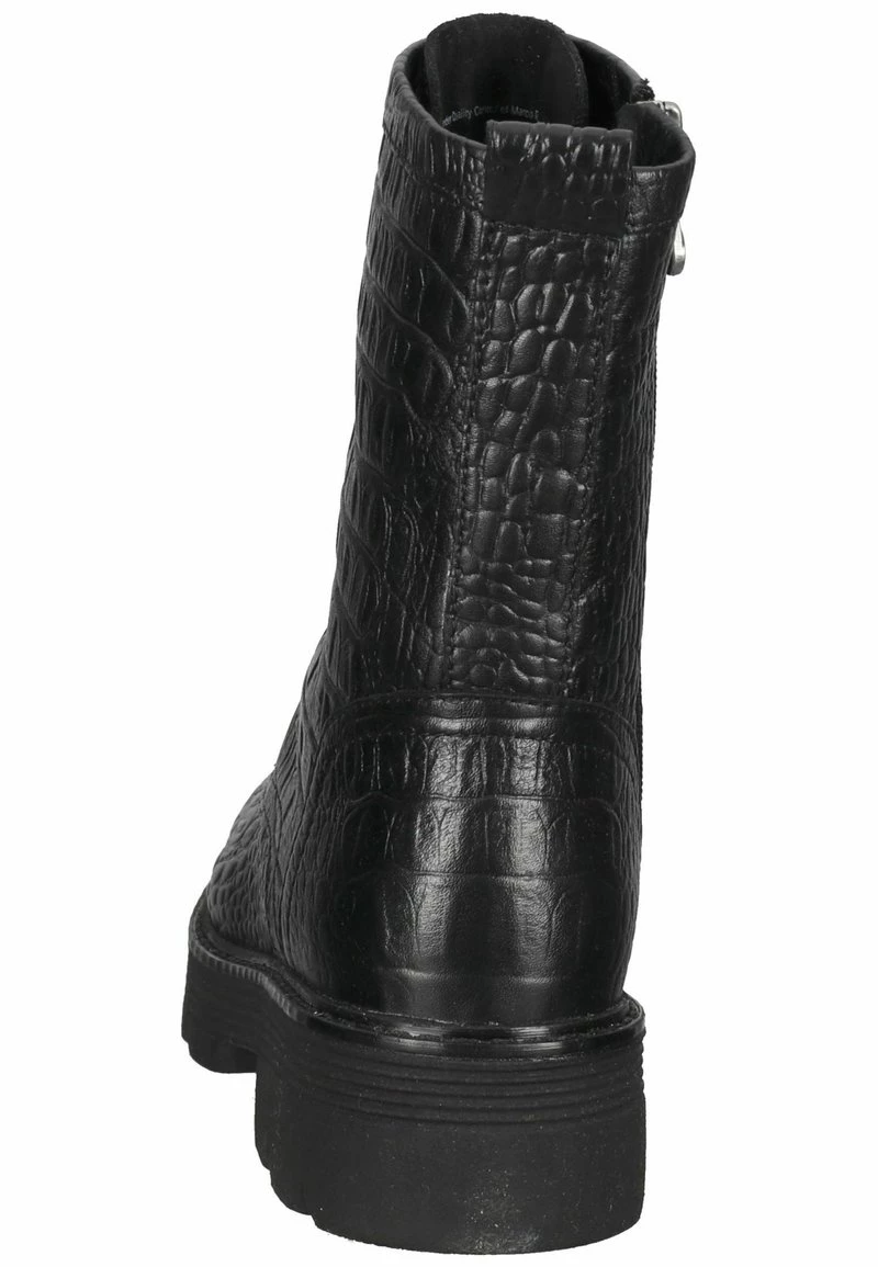 Marco Tozzi Bottines à Plateau Black Croco Femme 3 Marco Tozzi Bottines à Plateau Black Croco Femme – Image 3