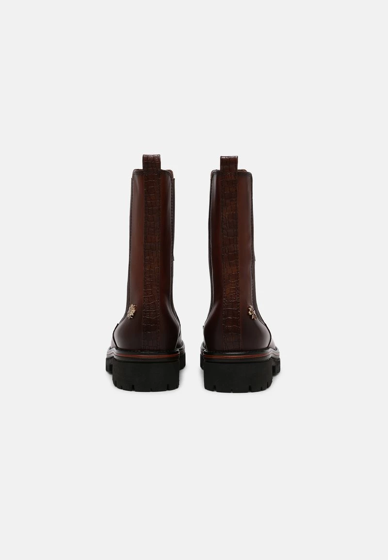 Marco Tozzi BY GUIDO MARIA KRETSCHMER Bottines à Plateau Cognac Femme 4 Marco Tozzi BY GUIDO MARIA KRETSCHMER Bottines à Plateau Cognac Femme – Image 4