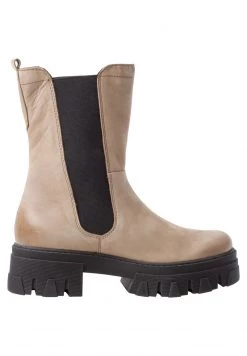 Marco Tozzi CHELSEA Bottines à Plateau Taupe Femme -Marco Tozzi Soldes Magasin ce5571af0dd342d8ad46a71ac5394b64
