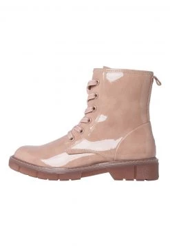 Marco Tozzi Femme Bottines à Lacets Rose Pat.