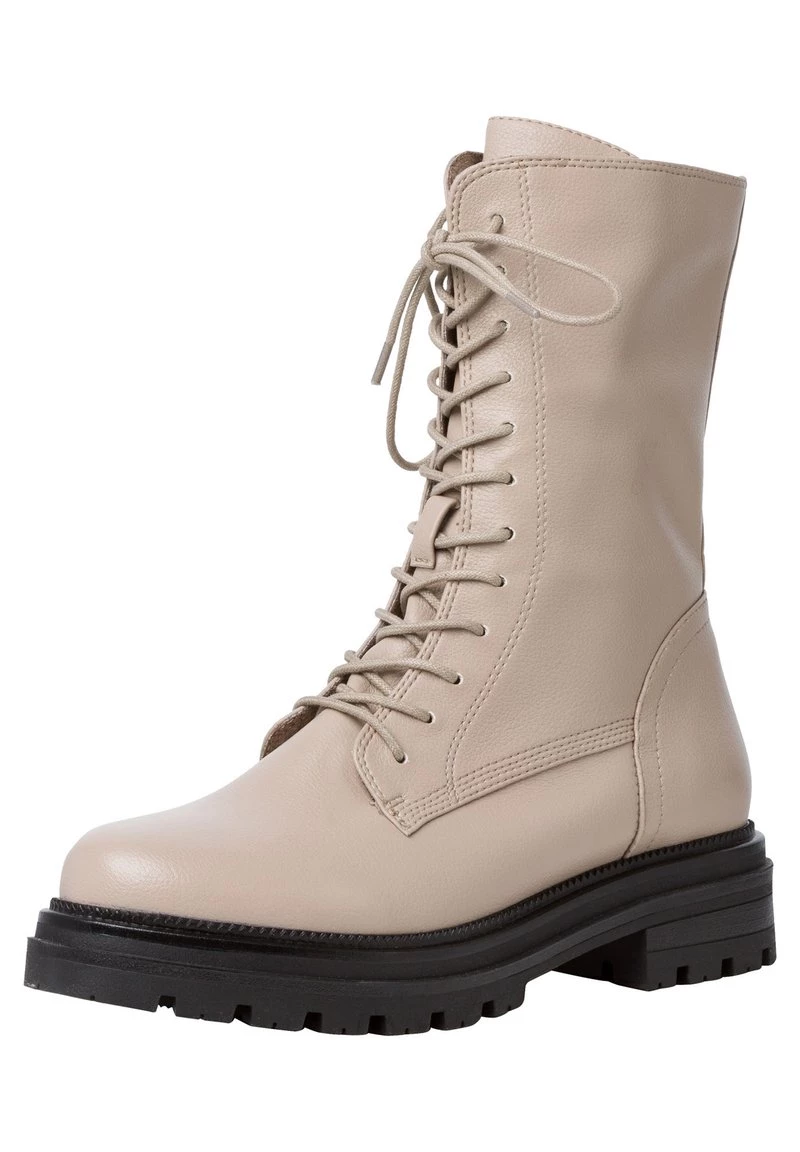 Marco Tozzi Femme Bottes à Plateau Ivory 2 Marco Tozzi Femme Bottes à Plateau Ivory – Image 2