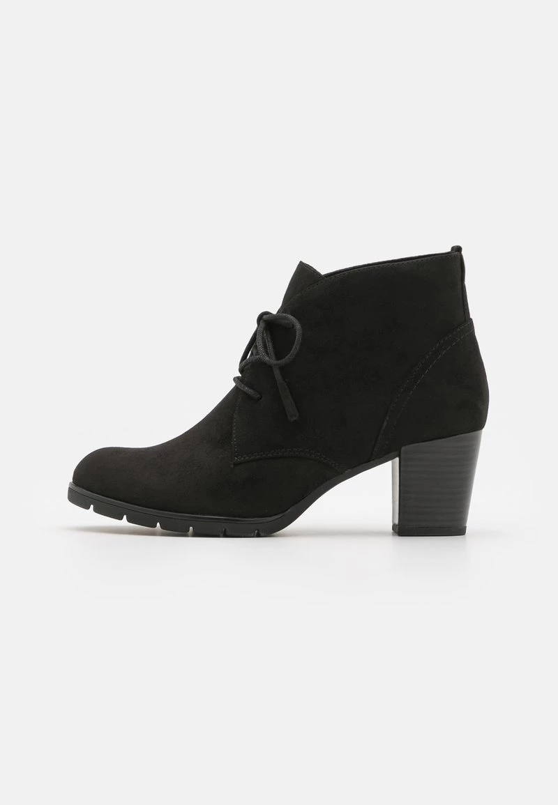 Marco Tozzi Bottines à Lacets Black Femme 2 Marco Tozzi Bottines à Lacets Black Femme – Image 2